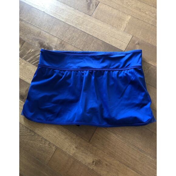 Land’s End 3-piece swim outfit Tankini, skort and rash guard size 8 petite - Picture 7 of 12